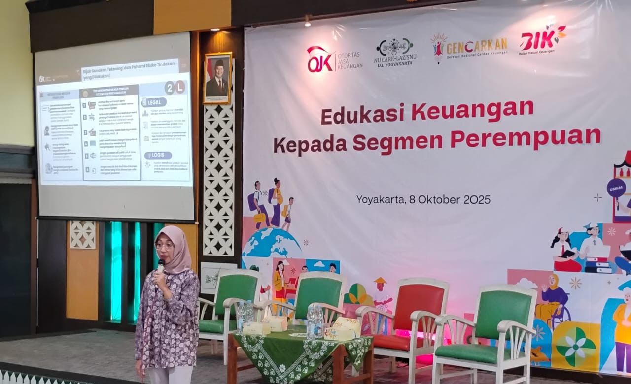 OJK dan LAZISNU DIY Dorong Kemandirian Finansial Lewat Literasi Keuangan dan Investasi Emas