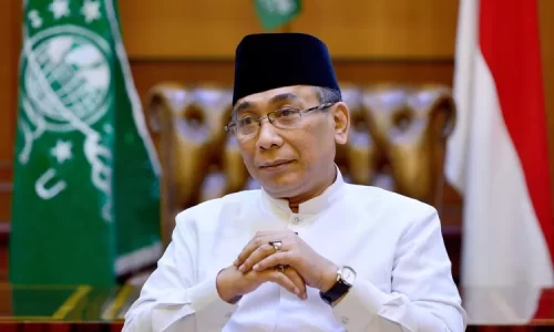 Ketua Umum Pengurus Besar Nahdlatul Ulama (PBNU), Yahya Cholil Staquf.